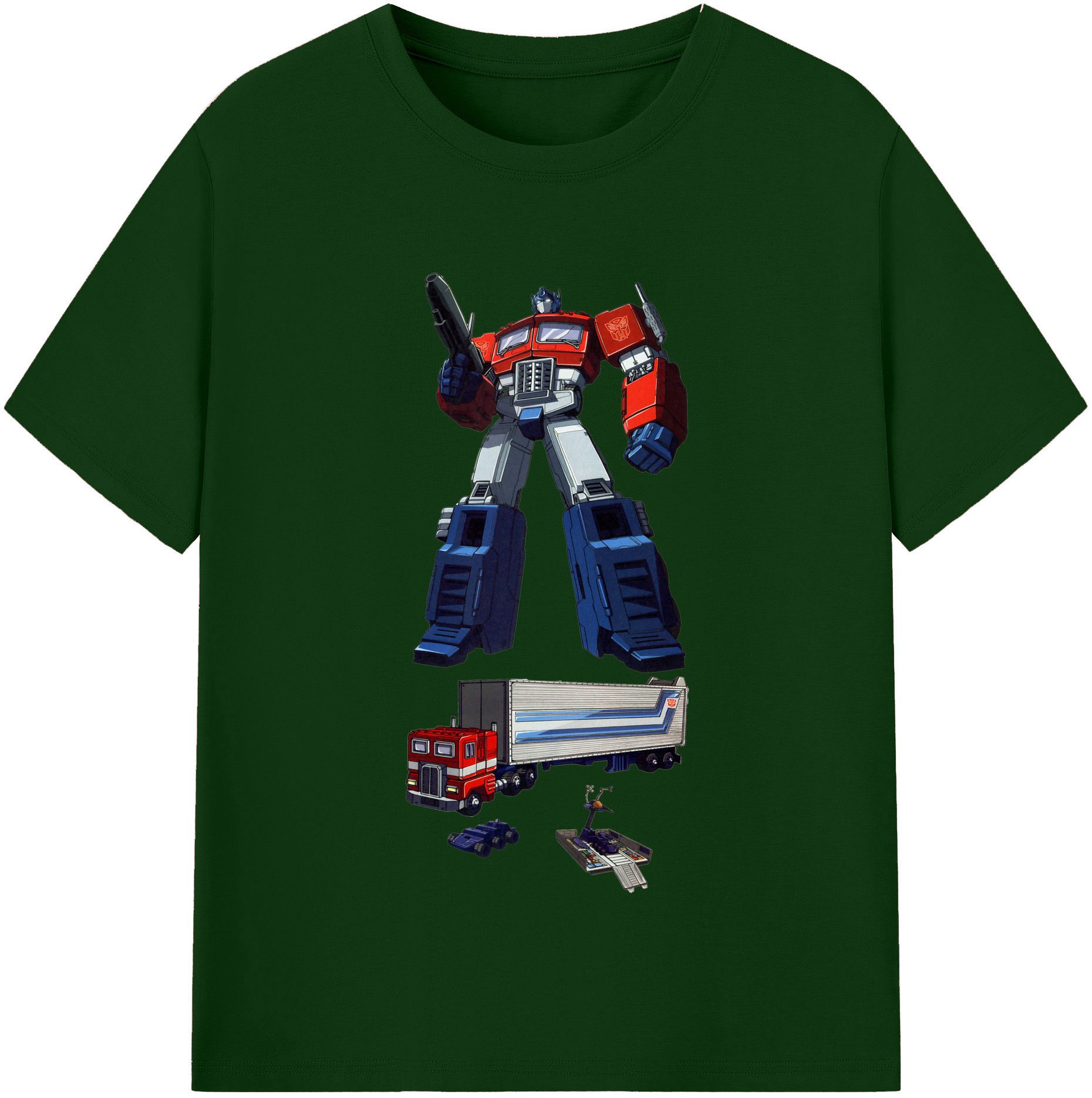 （画像用）  綿100％半袖Tシャツ（フロントプリント）